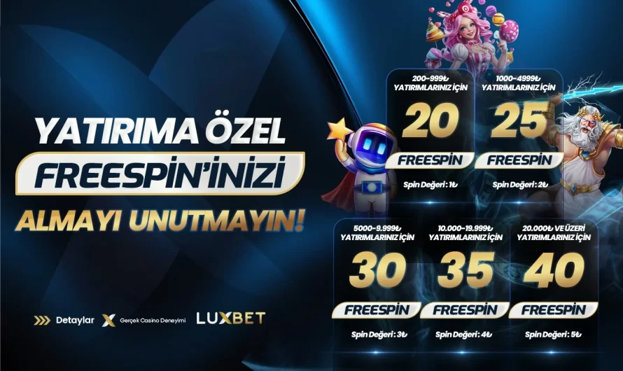 Luxbet Kayıt Bonusu